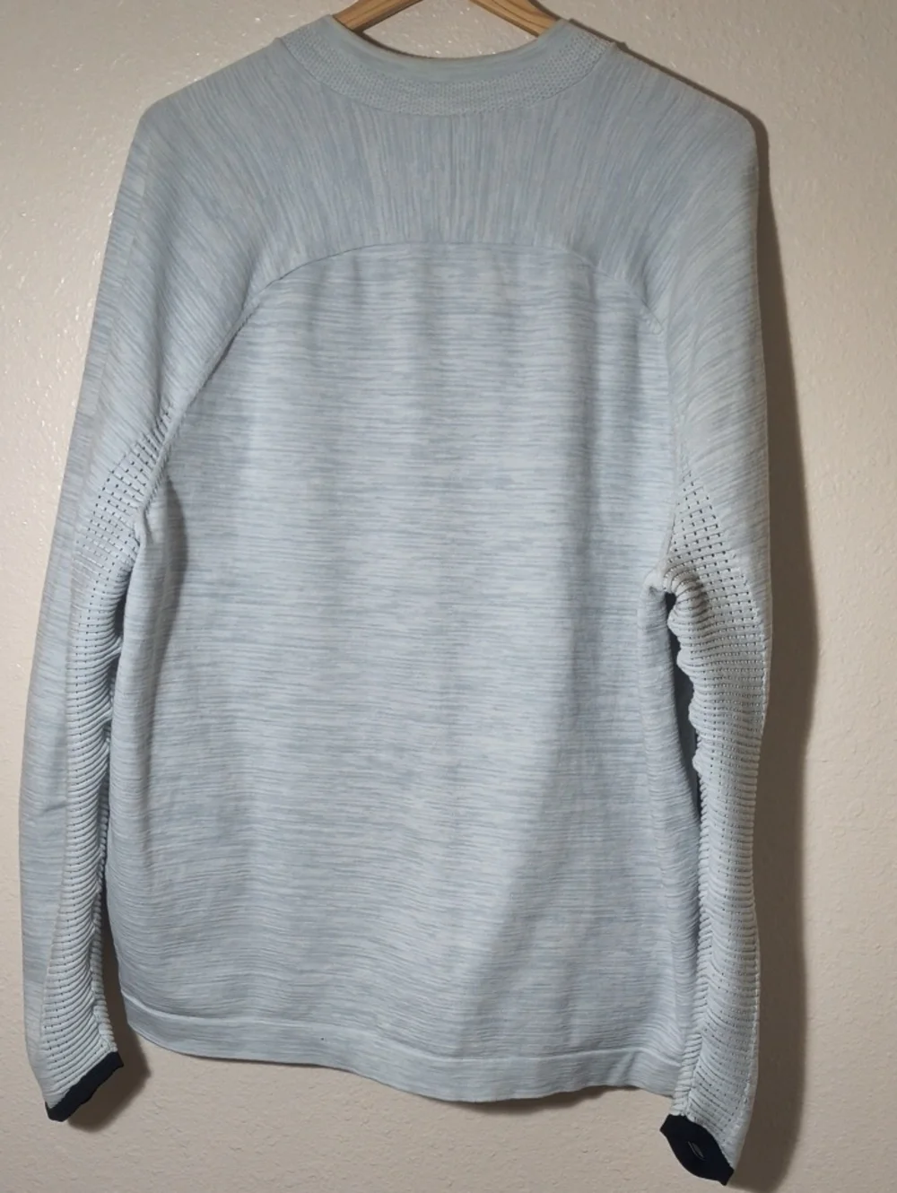 Gray White Nike Athletic Zip Up